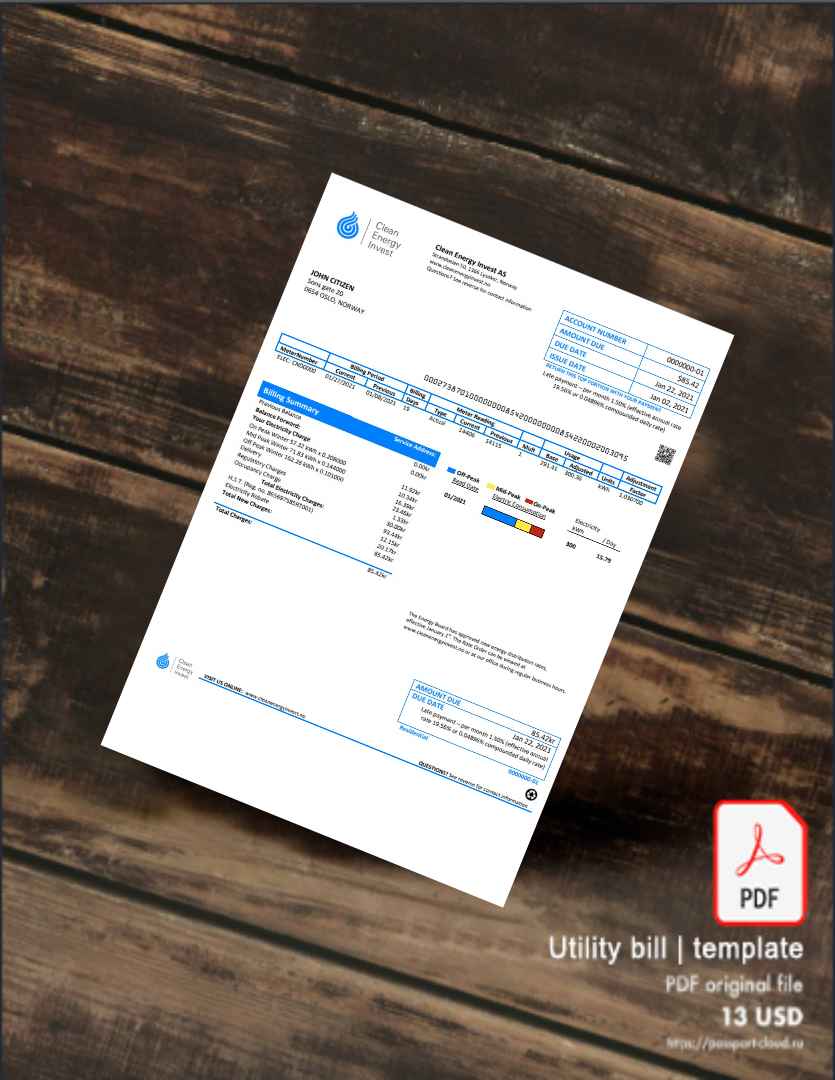 Utility bill | Albanian Power | Albania